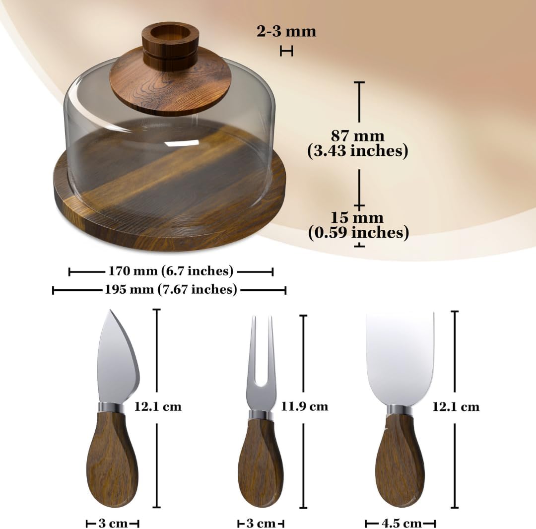 Cheese Board Smoker Set