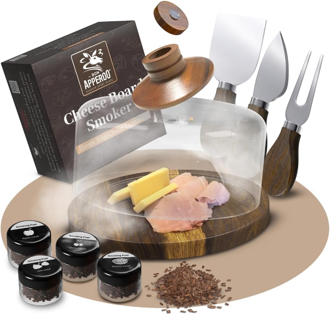 Cheese Board Smoker Set