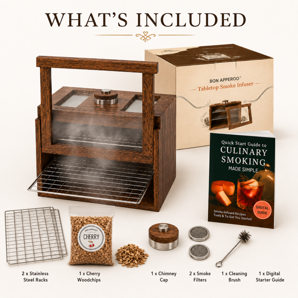 Tabletop Smoke Infuser - Fits 2 Glasses