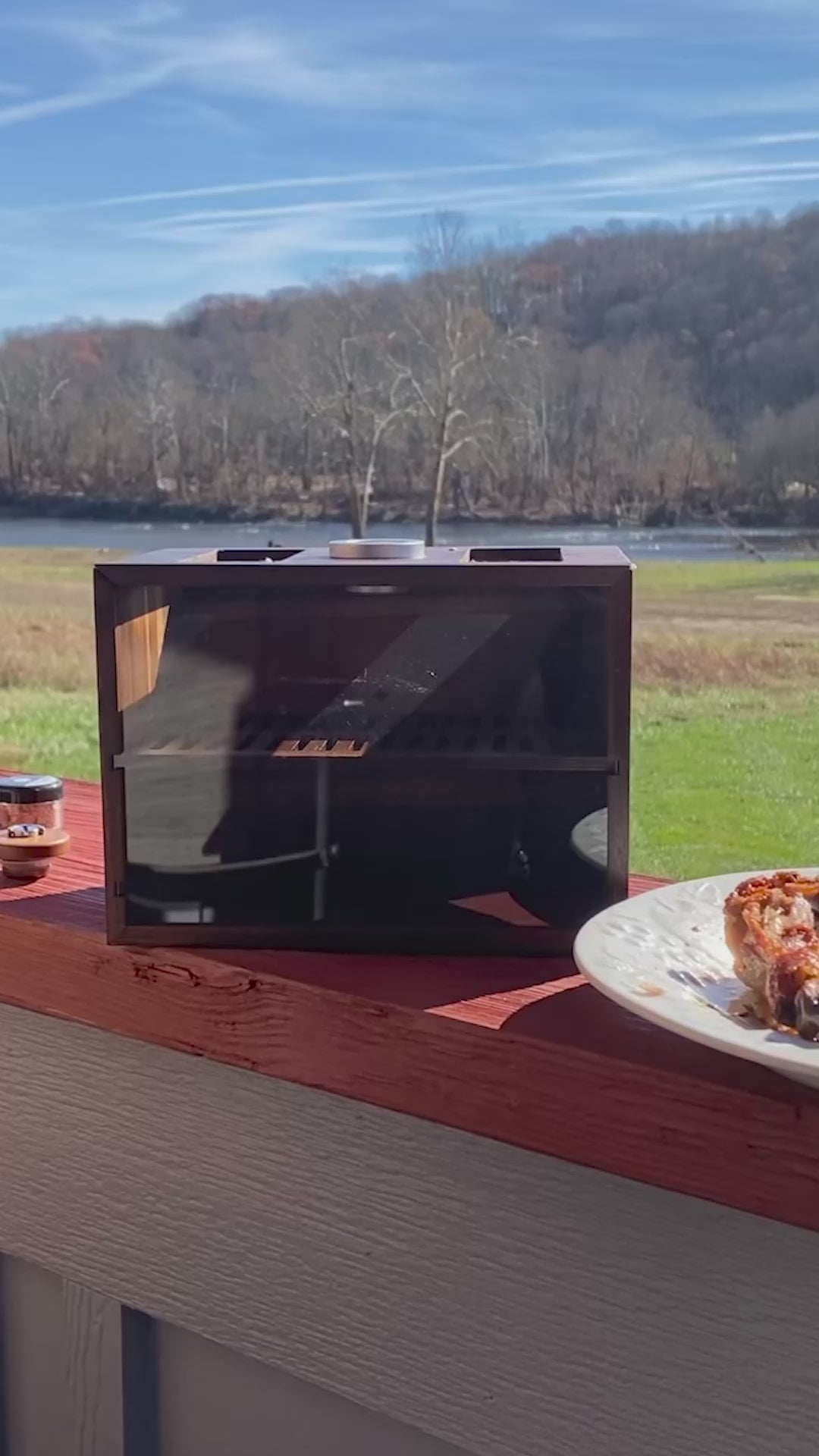 Culinary Smoker Box with Torch + Wood Chips | Medium Size